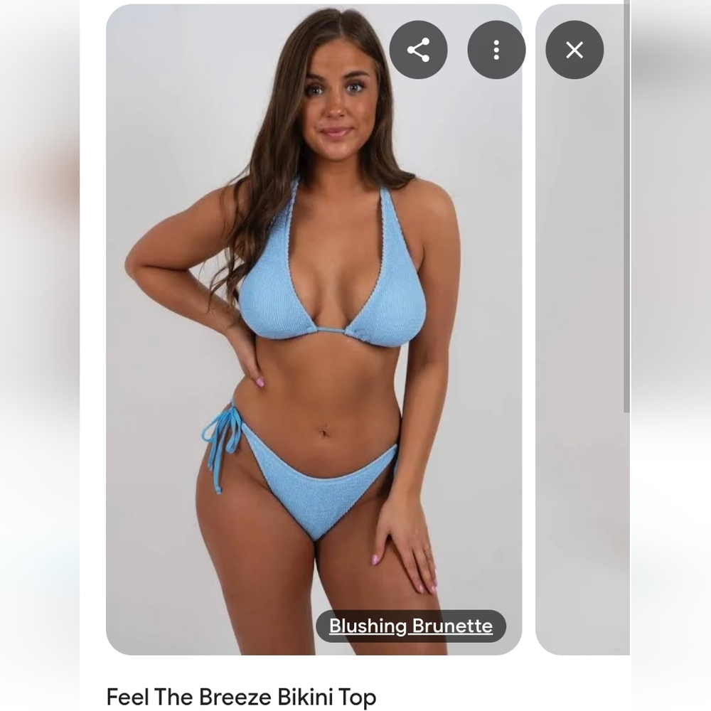 The Blushing Brunette Bikini
